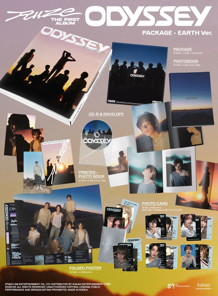 Carte Photo Officielle SOHEE RIIZE - ODYSSEY - Kpop Authentique - Corée