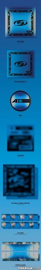 ATEEZ - THE WORLD EP.1 : MOVEMENT (A Version) + Random Hologram Photo Card