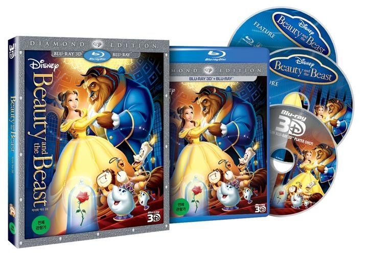  Beauty and the Beast (Three-Disc Diamond Edition Blu