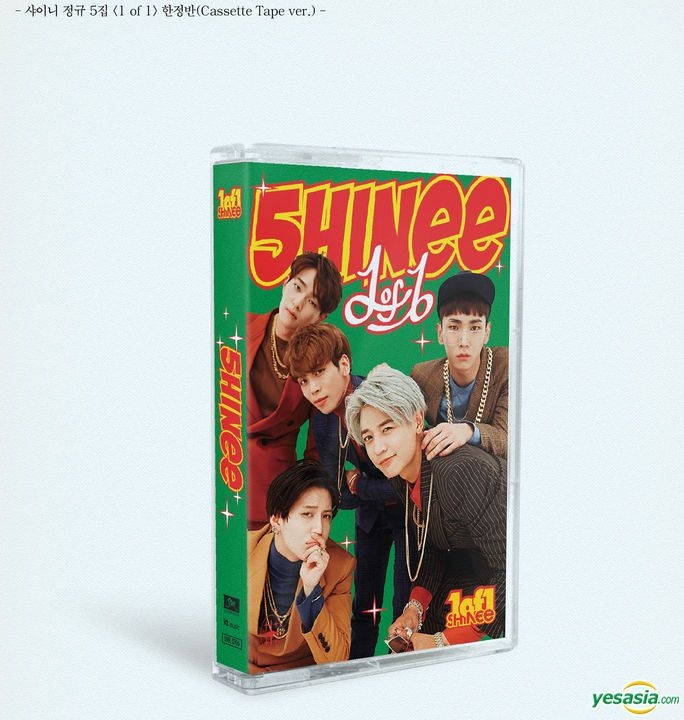 Yesasia Shinee Vol 5 1 Of 1 Cassette Tape Limited Edition Shinee Sm Entertainment Korean Music Free Shipping
