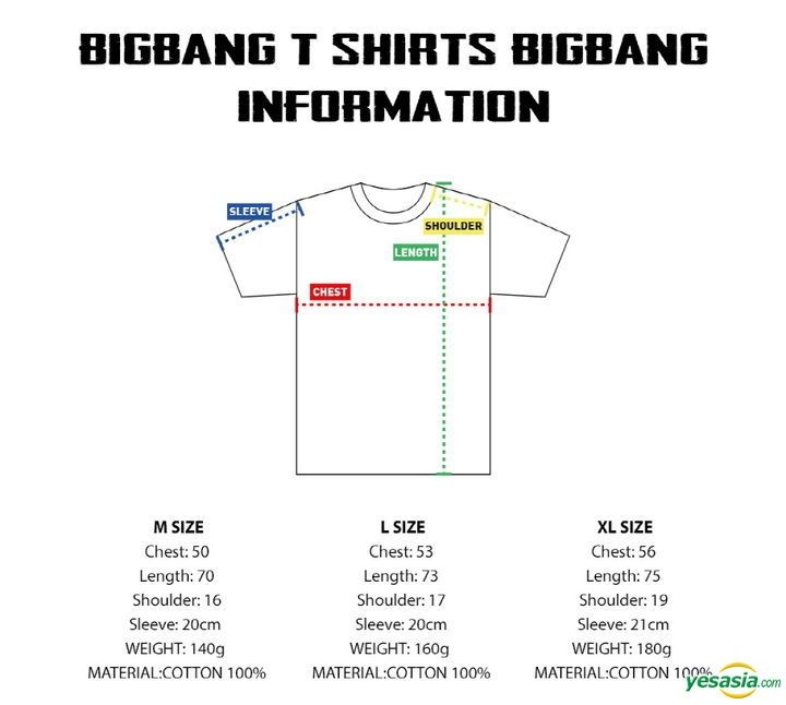 YESASIA: BIGBANG10 THE CONCERT: 0.TO.10 Official Goods - T-Shirt