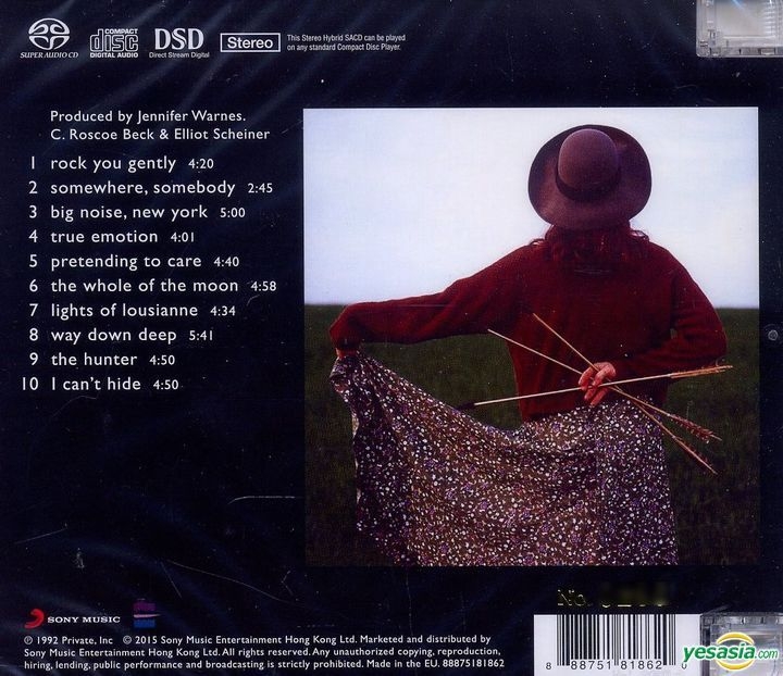 YESASIA: The Hunter (SACD) (Limited Edition) CD - Jennifer Warnes, Sony