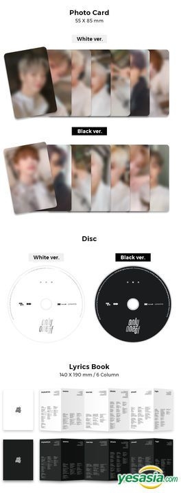 YESASIA: OnlyOneOf Mini Album Vol. 1 - dot point jump (White