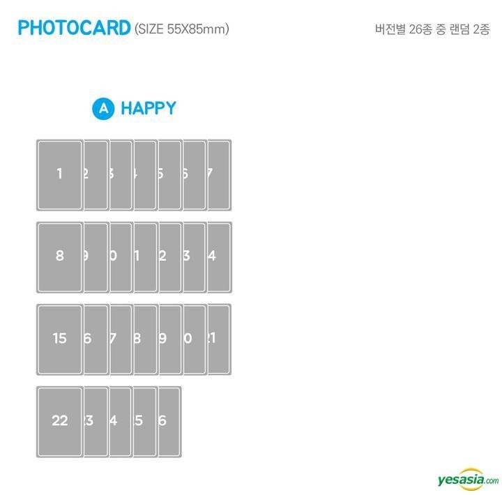 WJSN (Cosmic Girls) - Happy Moment Vol.1 Album [Random Version] - Inkl. CD, Photobook, Photocard & Sticker