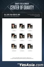 Cravity 1st Concert 'CENTER OF GRAVITY' Official Goods - Mini Photo Key Ring + Photo Card Set (Jung Mo)