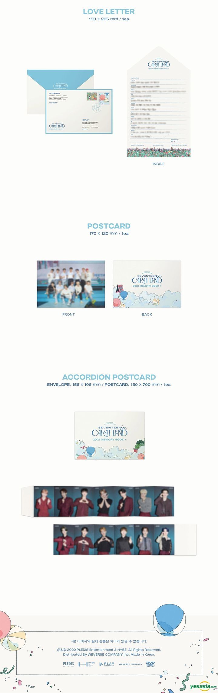 YESASIA: 2021 SVT 5th Fan Meeting 'SEVENTEEN in CARAT LAND