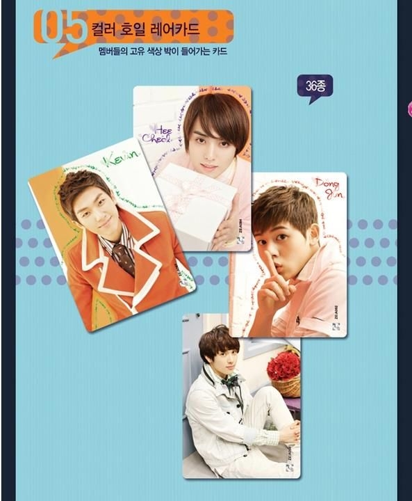 YESASIA: ZE:A - Star Collection Card (12-Pack Set) Celebrity