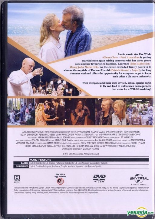 The Wilde Wedding [ Blu-Ray, Reg.A/B/C Import - Sweden ]