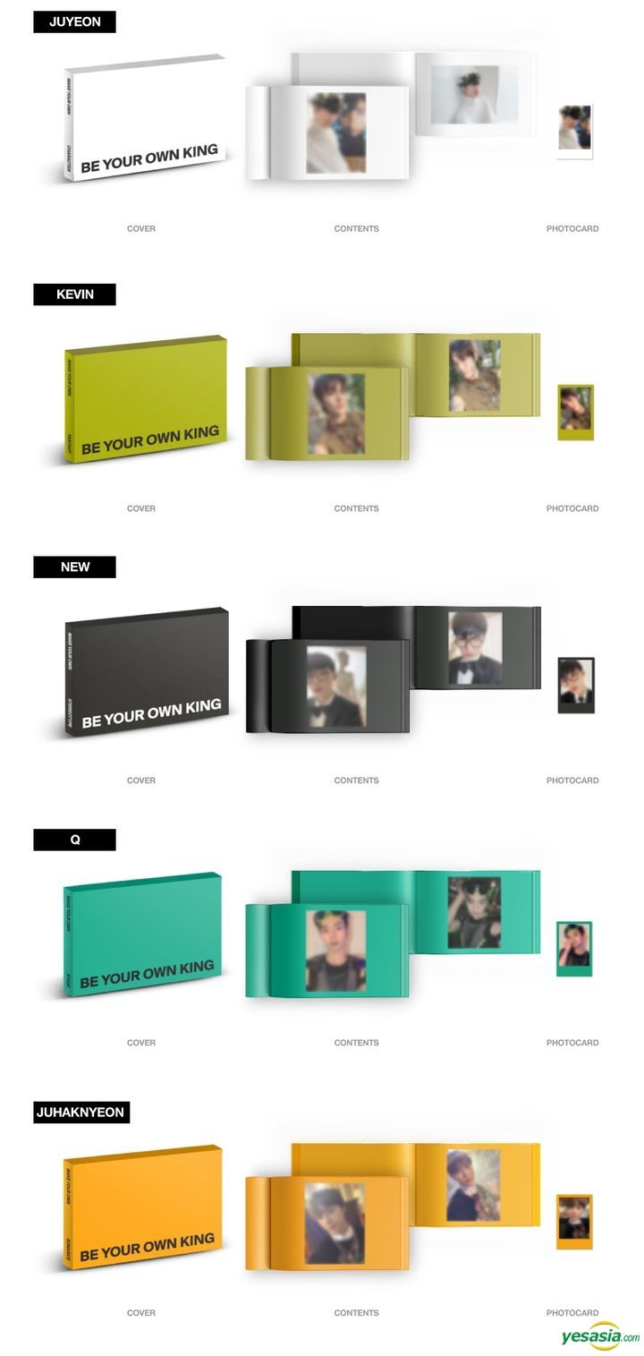 YESASIA: Image Gallery - The Boyz - 'BE YOUR OWN KING' Selfie Book