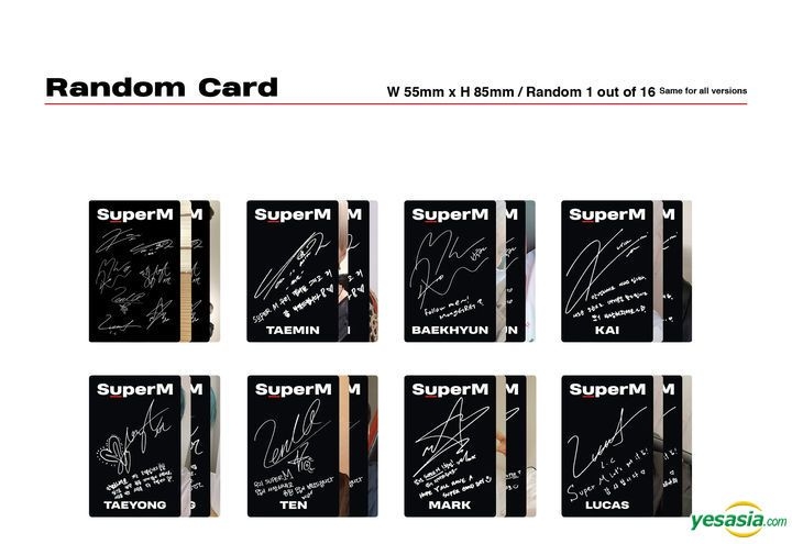 YESASIA: Image Gallery - SuperM Mini Album Vol. 1 - SuperM (Mark