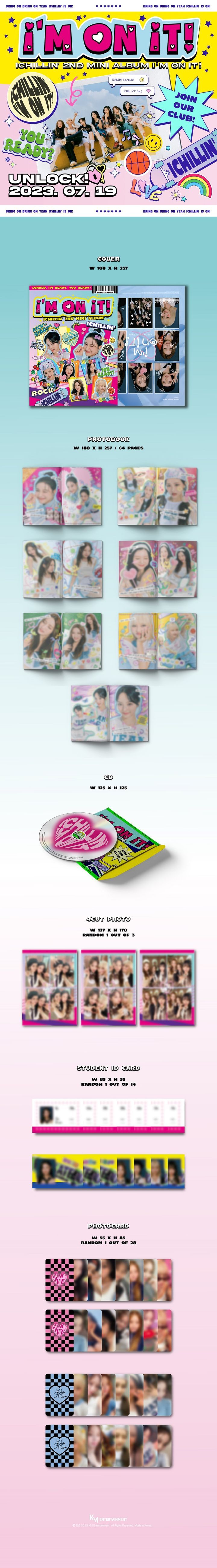 YESASIA: ICHILLIN’ Mini Album Vol. 2 - I’M ON IT! CD - ICHILLIN, KM