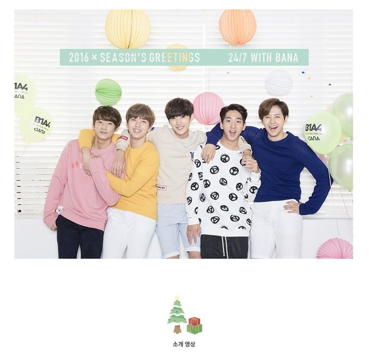 YESASIA: B1A4 2016 Season's Greetings CALENDAR,GROUPS,PHOTO/POSTER