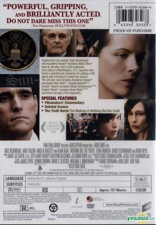 YESASIA: Nothing But the Truth (DVD) (US Version) DVD - Matt Dillon ...