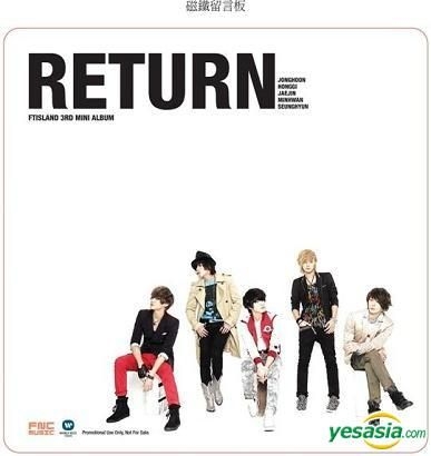 YESASIA: FTIsland Mini Album Vol. 3 - Return (Taiwan Limited