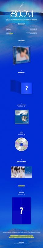 BTOB: Lee Min Hyuk HUTA Vol. 2 - BOOM (Jewel Version) + Poster in Tube