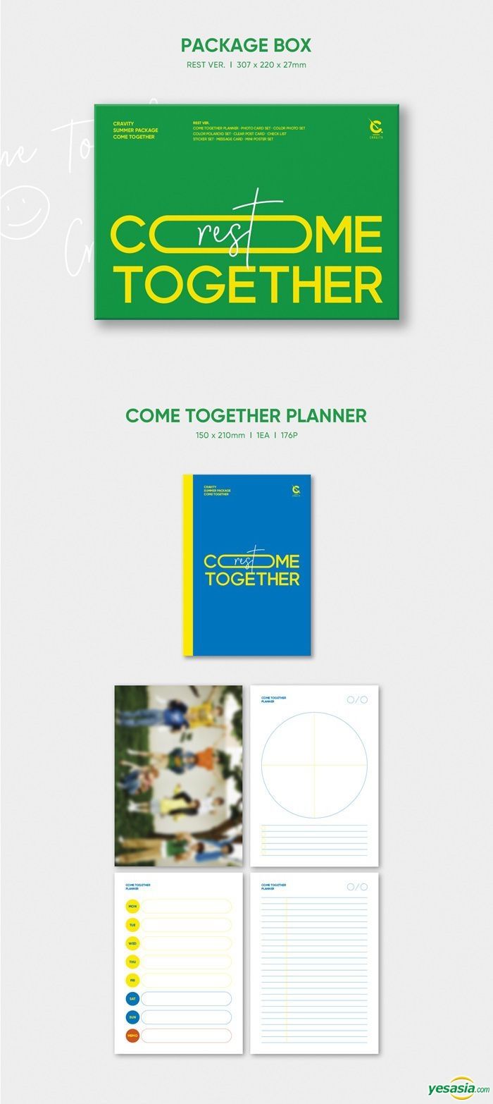 Cravity come together purchases summer package ; rest version