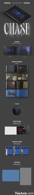 SHINee: Min Ho Mini Album Vol. 1 - CHASE (Beginning Version) + Random Poster in Tube