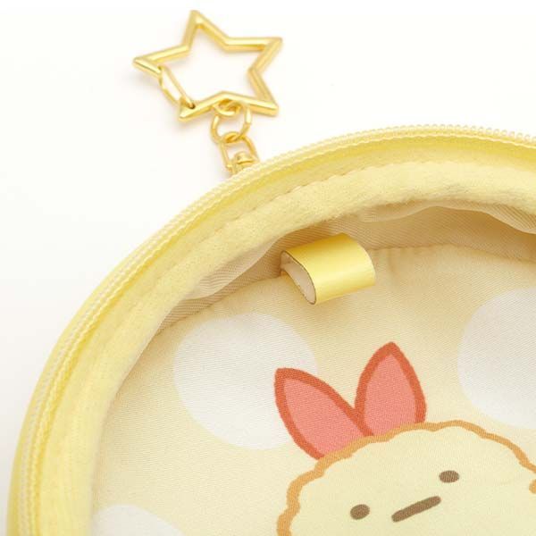 YESASIA SanX Sumikko Gurashi Plush Pouch (Tonkatsu) SanX