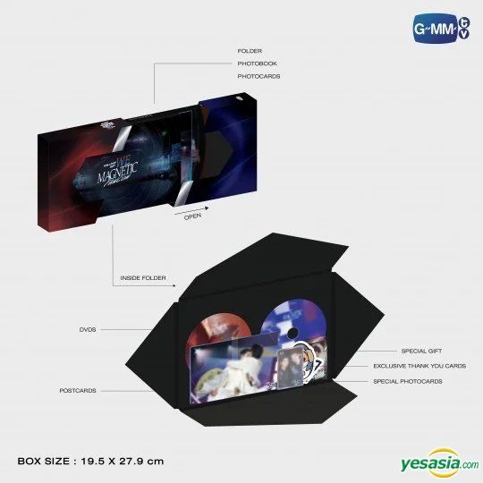 YESASIA: Image Gallery - William Est WE Magnetic Fancon Boxset