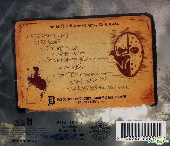 YESASIA: Hell: The Sequel (EP) (US Version) CD - BAD MEETS YESASIA: Hell: The Sequel (EP) (US Version) CD - BAD MEETS