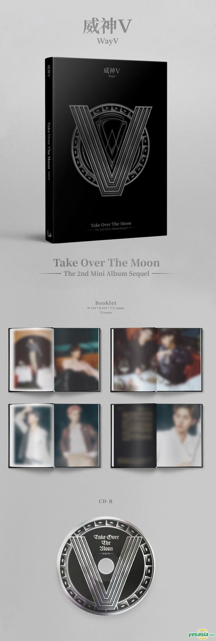 YESASIA: Image Gallery - WayV Mini Album Vol. 2 - Take Over The