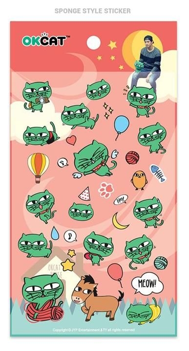 YESASIA: 2PM : Ok Taec Yeon Cat Character - Sticker Set GROUPS