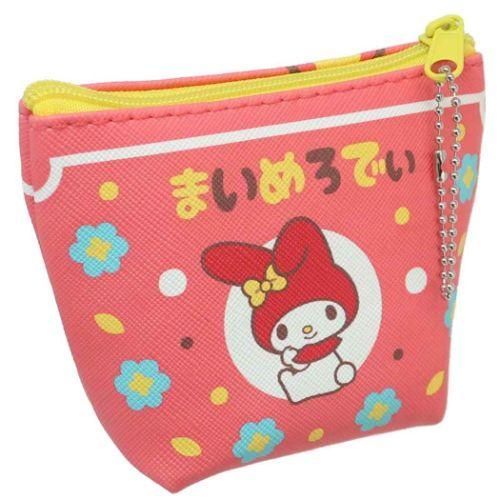 My Melody Coin And Card Purse - Cute Character Design, Random Ribbon Color ( Pink/Blue/Purple), Plush Material, Zip Closure - Compact Wallet For Women & Girls - Cash & Card Organizer - Product Details