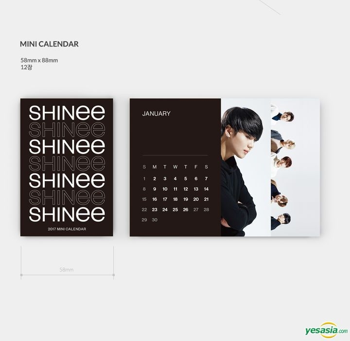 SHINee - SHINee シーズングリーティング　シーグリ  2017 YESASIA: SHINee 2017 Season's Greetings GROUPS,MALE STARS