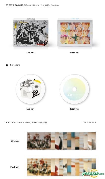 YESASIA: Image Gallery - The Boyz Mini Album - The First