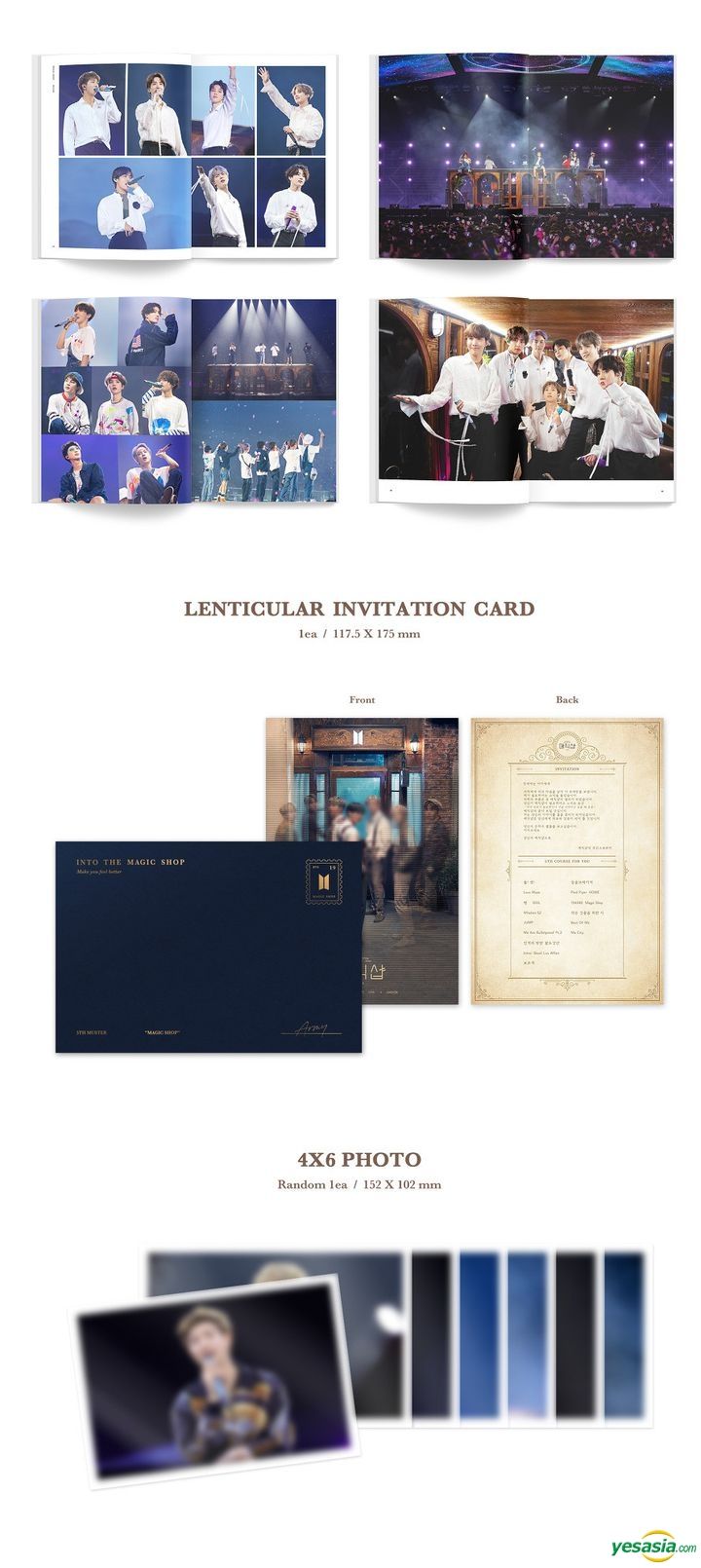 YESASIA: BTS 5th Muster MAGIC SHOP (Blu-ray) (4-Disc + Photobook +  Lenticular Invitation Card + Photo) (Korea Version) MALE STARS,GROUPS,Blu- ray - BTS, BigHit Entertainment - Korean Concerts & Music Videos - Free  Shipping