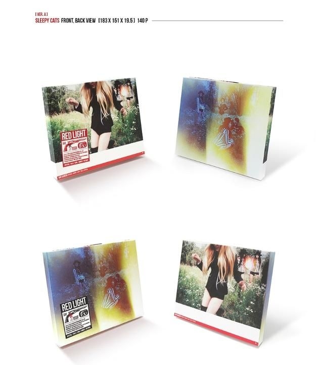 f(x) RED LIGHT Sleepy Cats 集合　トレカ　カード　CD YESASIA: f(x) 3集- Red Light (Type Sleepy Cats + Wild Cats