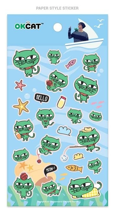 YESASIA: 2PM : Ok Taec Yeon Cat Character - Sticker Set GROUPS