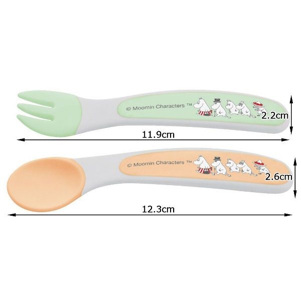 Yesasia イメージ ギャラリー スケーター ベビースプーンフォークセット ムーミン