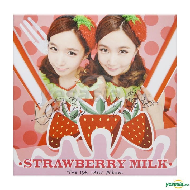 YESASIA: Crayon Pop - Strawberry Milk Mini Album + Poster In Tube