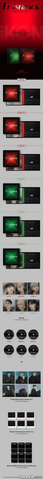 iKON Mini Album Vol. 4 - FLASHBACK (Digipack Version) (SONG Version)