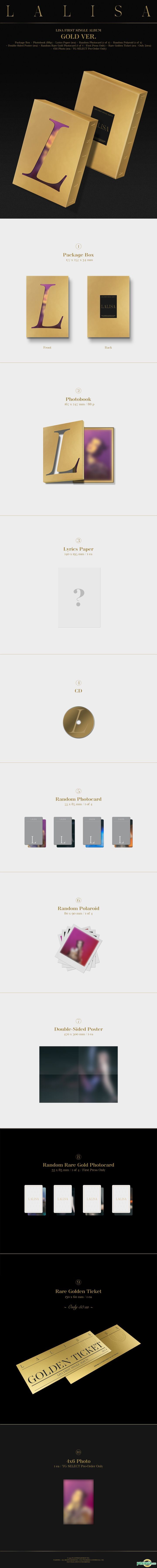 YG BLACKPINK LISA Polaroid voice film（Video của LISA