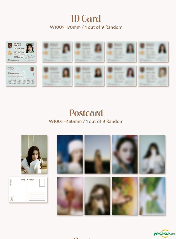 YESASIA: fromis_9 Single Album Vol. 2 - 9 WAY TICKET (TICKET TO