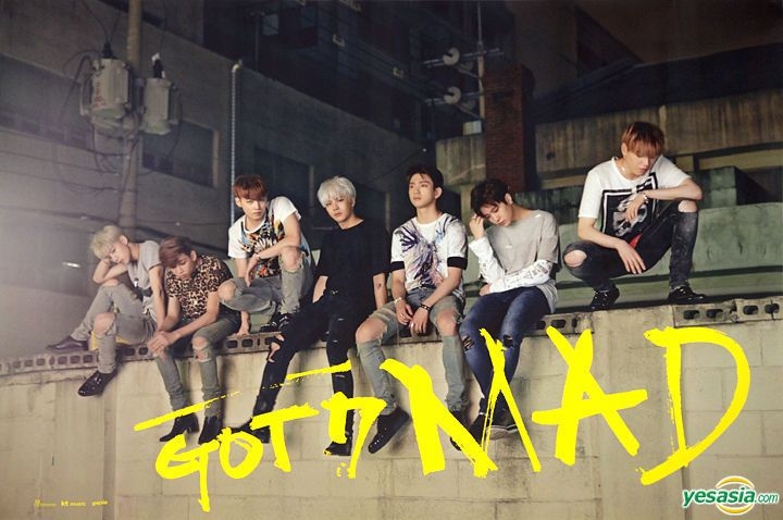 YESASIA: Image Gallery - GOT7 Mini Album - Mad (Vertical Version