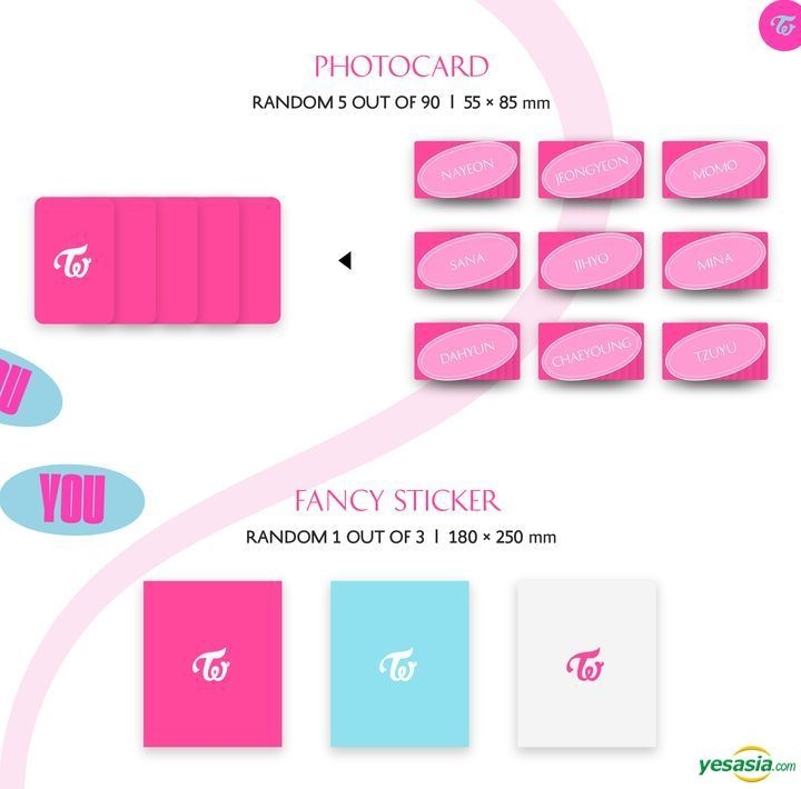 Yesasia Twice Mini Album Vol 7 Fancy You C Version Photo Card Set C Poster In Tube C Cd Twice Korea Jyp Entertainment Korean Music Free Shipping North America Site