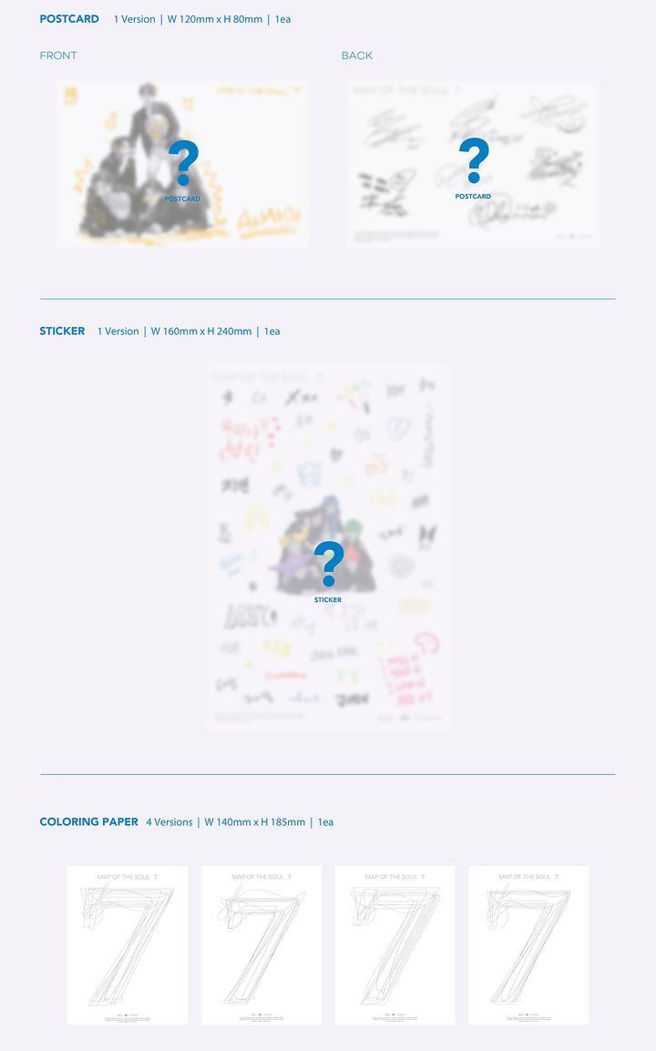 YESASIA: BTS - MAP OF THE SOUL : 7 (Version 03) Music - BTS