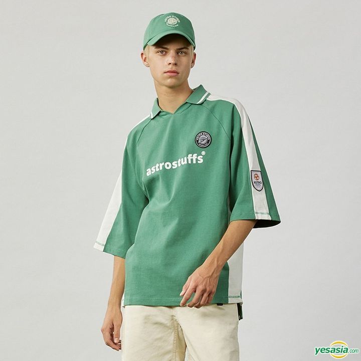 YESASIA: Astro Stuffs - FC Polo Shirt (Green) (Size M) Celebrity