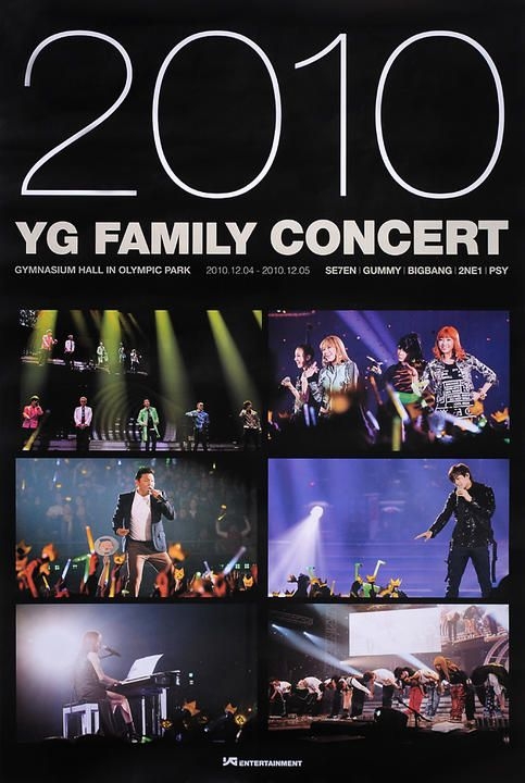 YESASIA: 2010 YG Family Concert (DVD + Photobook + Poster in Tube