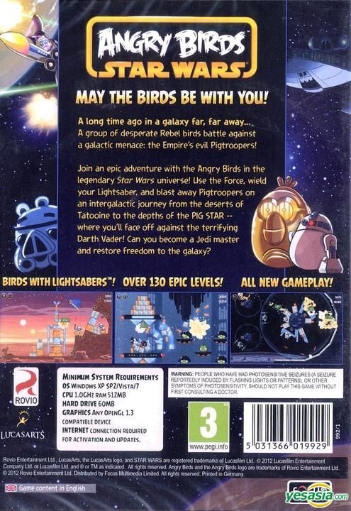 Yesasia: Angry Birds Star Wars (english Version) - Lucasarts - Pc 