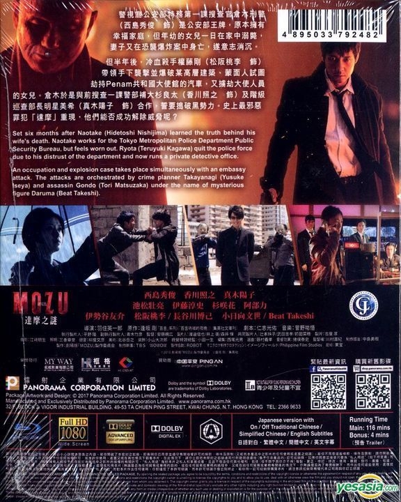 YESASIA: 劇場版ＭＯＺＵ Blu-ray - 北野武
