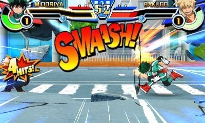 My hero academia 3ds on sale game