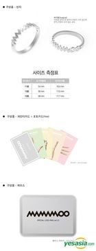 YESASIA: Image Gallery - Mamamoo Official Goods - Logo Ring Ver