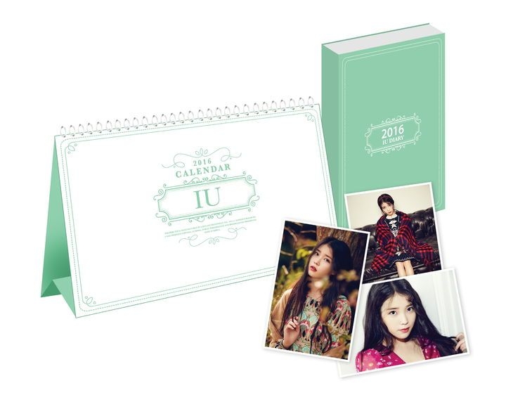 Yesasia Iu 16 Calendar 写真集 ポスター カレンダー 女性アーティスト Iu イ ジウン 無料配送 北米サイト