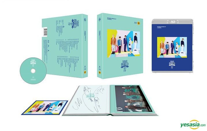 SHINee World IV Blu-ray + ポストカードブック　韓国盤Blu-