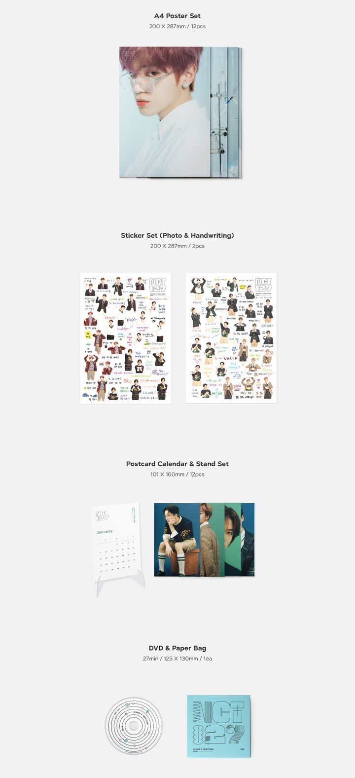 nct127 マーク2020 カレンダー YESASIA: NCT 127 2020 Season's Greetings GROUPS,Celebrity