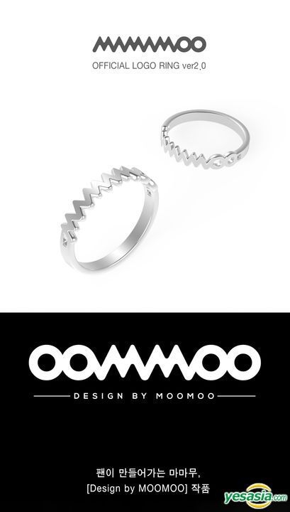ママム　mamamoo オフィシャルロゴリング YESASIA: Image Gallery - Mamamoo Official Goods - Logo Ring